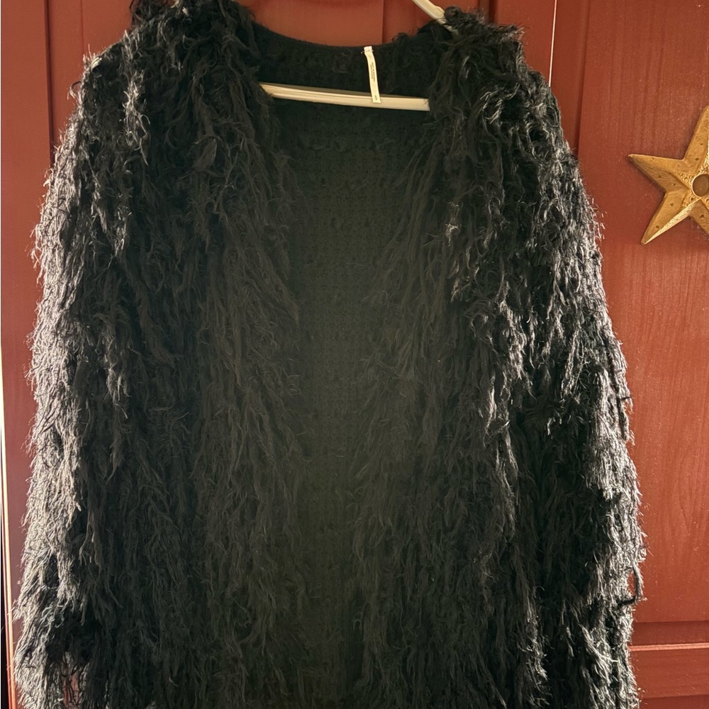 Free People shaggy sweater